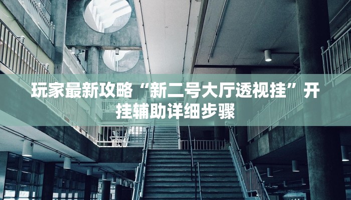 玩家最新攻略“新二号大厅透视挂”开挂辅助详细步骤 玩家最新攻略“新二号大厅透视挂”开挂辅助详细步骤